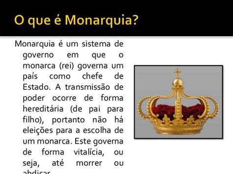 o que é monarquia